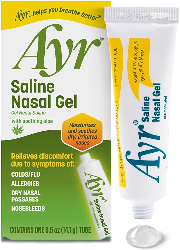 Ayr Saline Nasal Gel Tube 0.5 oz