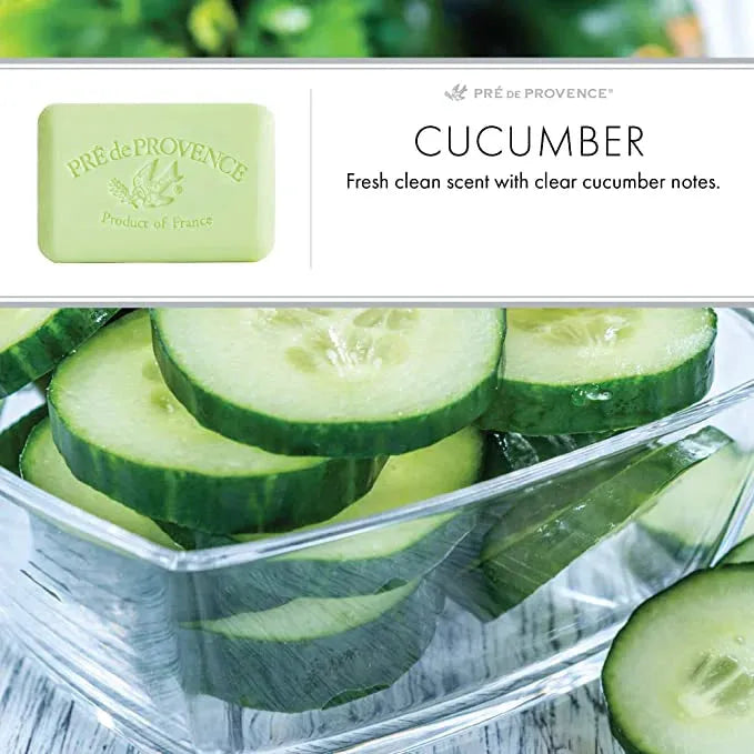 Pre De Provence Cucumber Shea Butter Enriched Vegetable Soap 150g