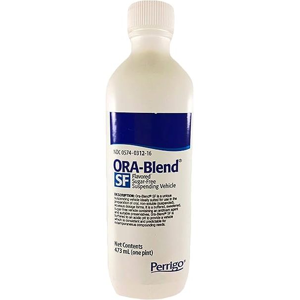 Perrigo Ora-Blend Oral Liquid Compounding Vehicle, 473 mL Science & Laboratory