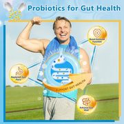 Nature Target 3-in-1 Digestive Health Probiotics, 100 Billion CFUs, 90 Veggie Capsules Probiotic