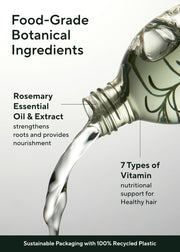 AsiaBeautyMall AROMATICA Rosemary Root Enhancer Hair Treatment White Smoke