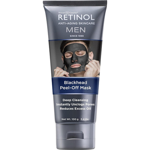 Retinol Men Charcoal Blackhead Peel Off Mask 3.4 oz