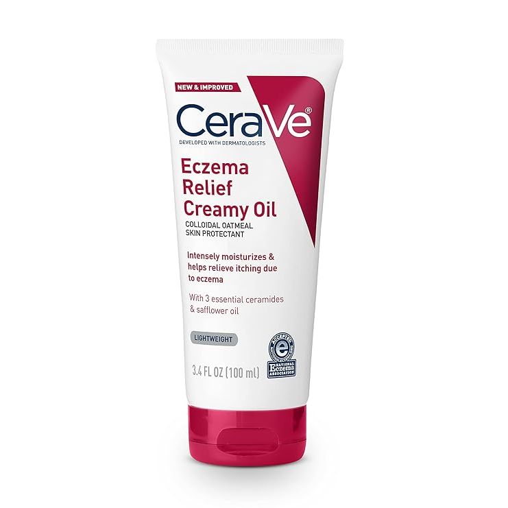 CeraVe CeraVe Eczema Relief Creamy Oil for Dry, Itchy Skin (3.4 oz) Lotion & Moisturizer