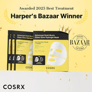 AsiaBeautyMall Cosrx Advanced Snail Mucin Glass Glow Hydrogel Mask Face Mask Lavender