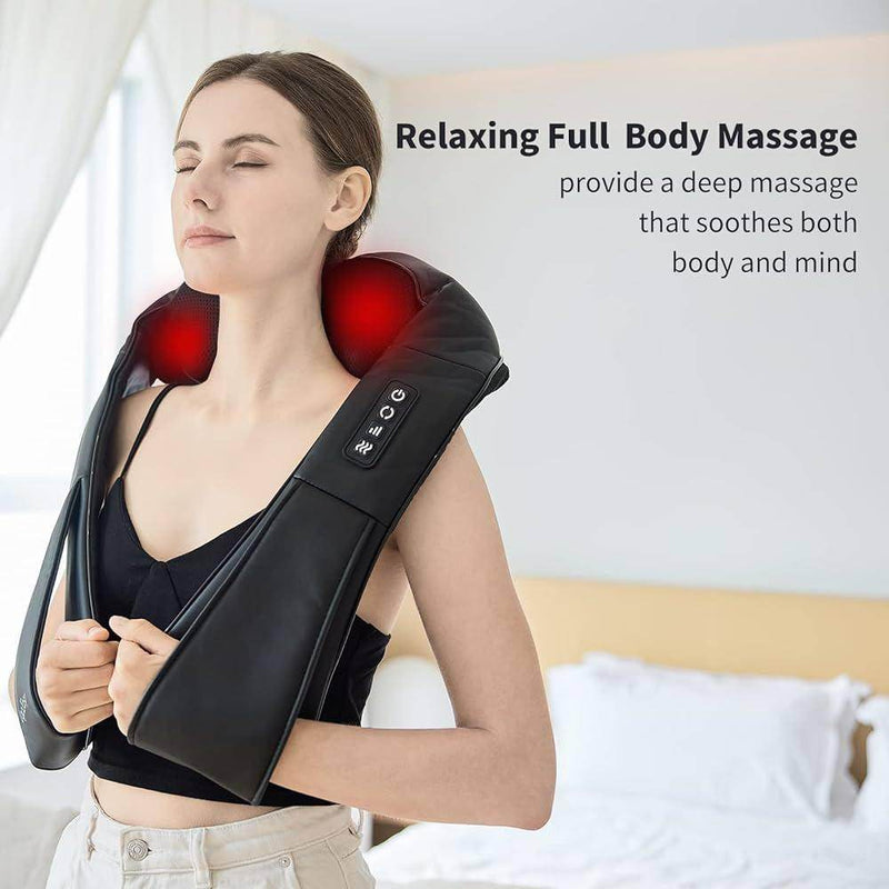 SmartPursue™ Heated Shiatsu Back and Neck Massager Massagers