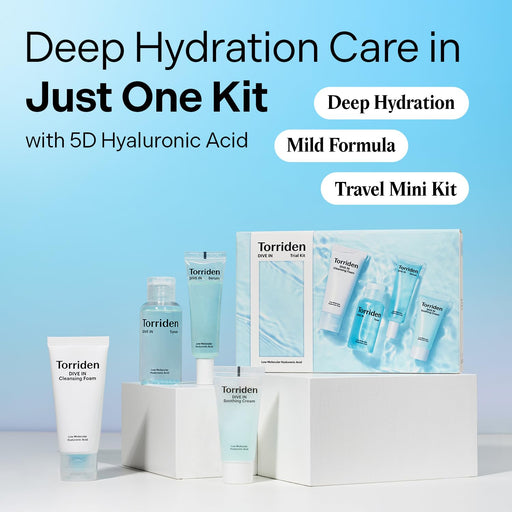 AsiaBeautyMall Torriden Dive In Trial Kit Moisturizer Lavender