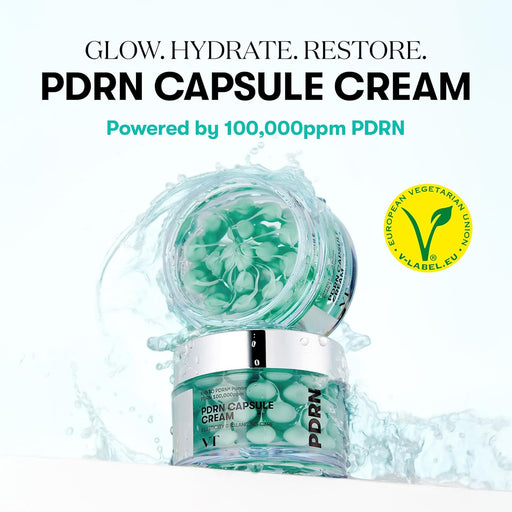 AsiaBeautyMall VT PDRN Capsule Cream 100 Moisturizer White Smoke
