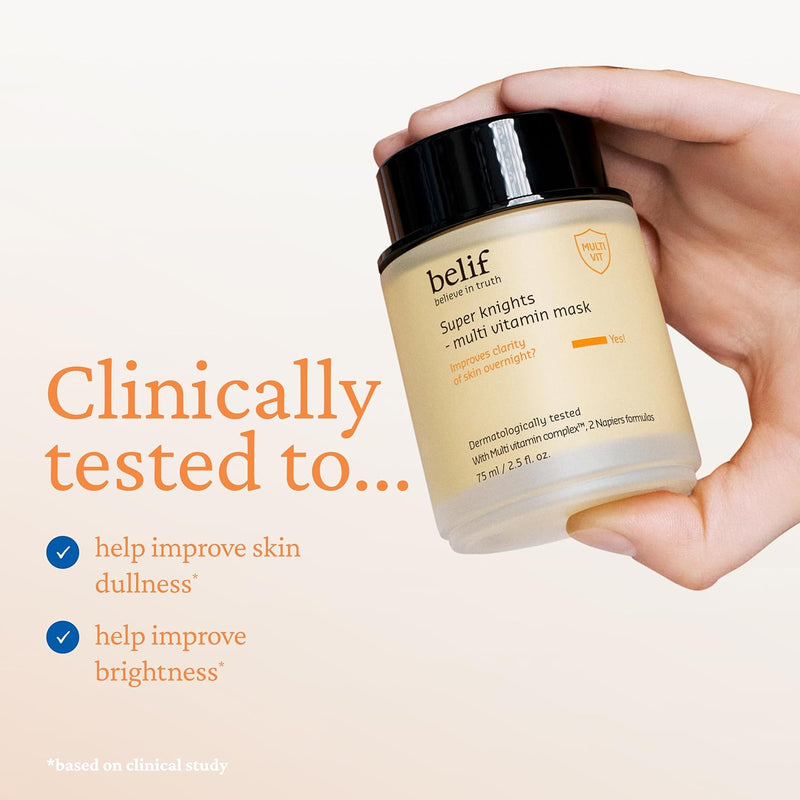 AsiaBeautyMall Belif Super Knights Multi-vitamin Mask Face Mask