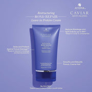 Alterna Alterna Caviar Restructuring Bond Repair Leave-in Protein Cream 5.1 oz Hair Treatment Cream