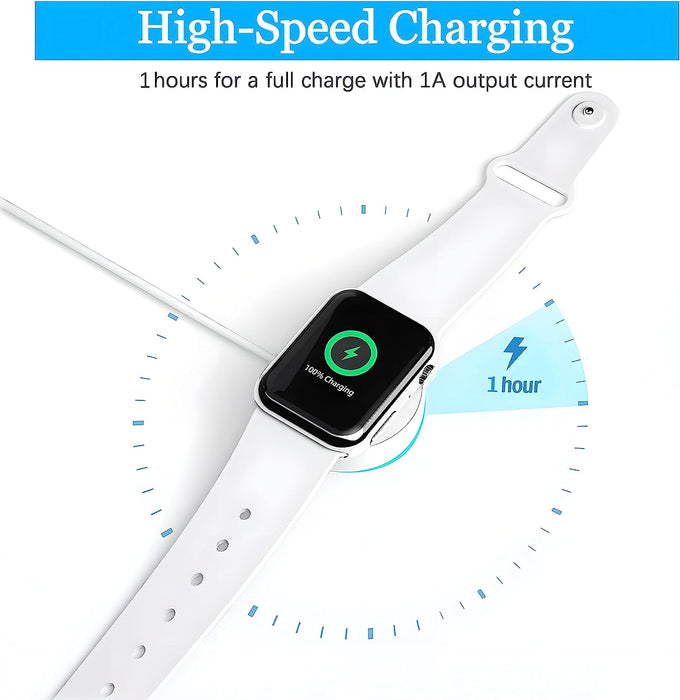 Short Charger Compatible with Apple Watch (1.15ft/14inch/35cm)