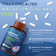 Nature Target Magnesium Glycinate, 120 Veggie Capsules Magnesium Glycinate