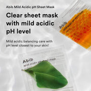 AsiaBeautyMall Abib Mild Acidic pH Sheet Mask Face Mask