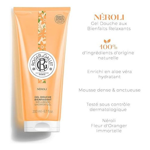 Roger & Gallet Neroli Shower Gel 6.7 oz