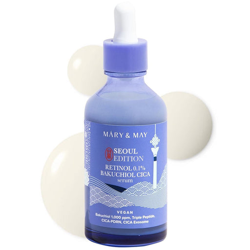 AsiaBeautyMall Mary & May Vegan Retinol 0.1% Bakuchiol Cica Serum Serum