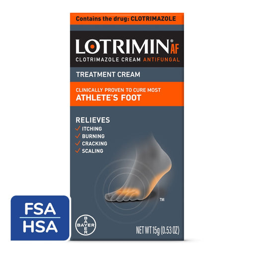 Lotrimin Lotrimin Treatment Cream, Antifungal, Athlete's Foot 0.53 Oz Foot Care