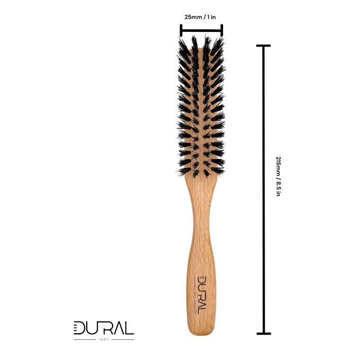 Dural Beech Wood boar bristles hair brush - 4 rows