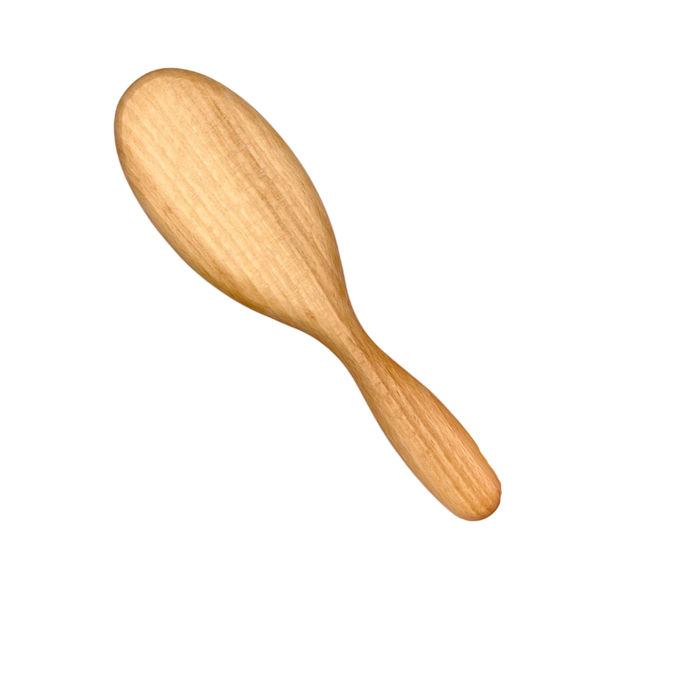 Dural Rubber Cushion Beech Wood Hair Brush, Steel Pins with Ball Tips