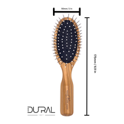 Dural Dural Olive wood hair brush with rubber cushion, steel pins with ball tips Hair Brush