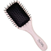 Dural Dural Wooden Paddle Brush small Beech Wood Plastic pins with ball tips Hair Brush