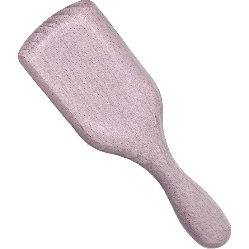 Dural Dural Wooden Paddle Brush small Beech Wood Plastic pins with ball tips Hair Brush