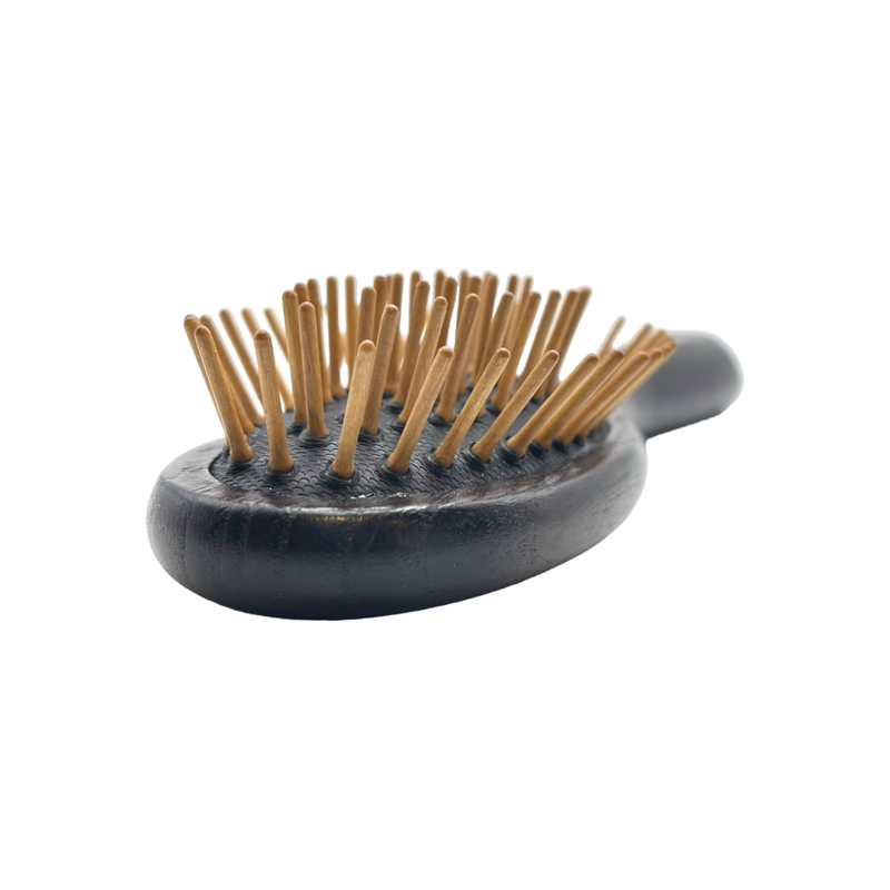 Dural Dural ash wood, rubber cushion Hair Brush with wooden pins Hair Brush