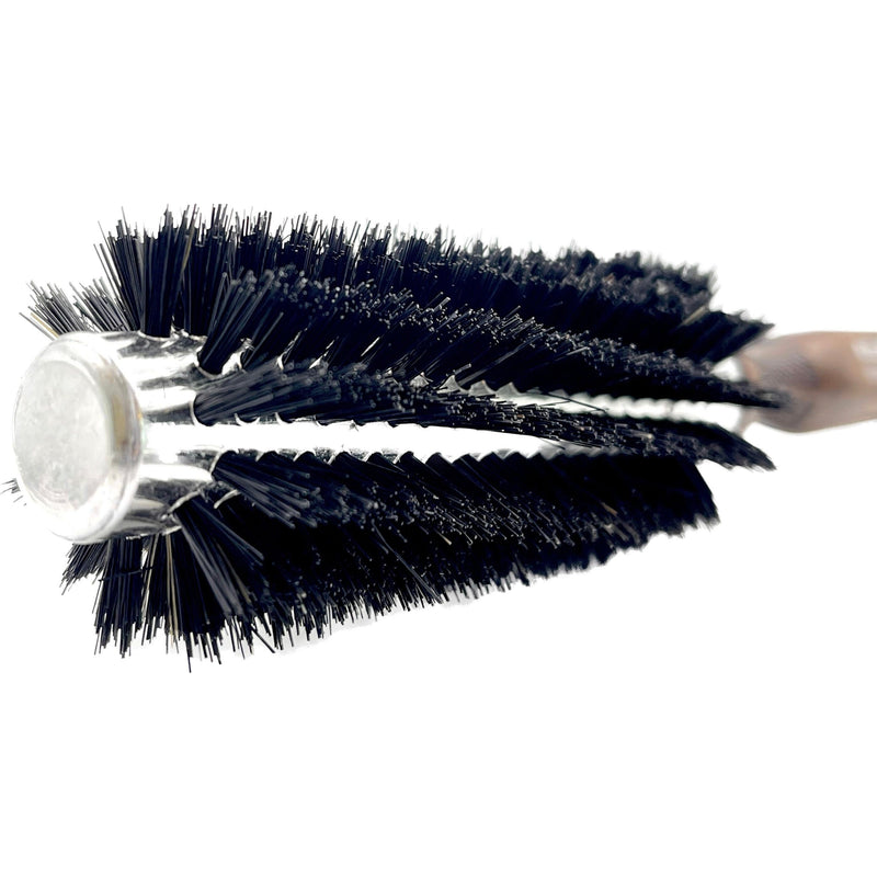 Dural Dural Hair Brush 12 Rows Wood/Steel Pure Wild Boar Bristles Hair Brush