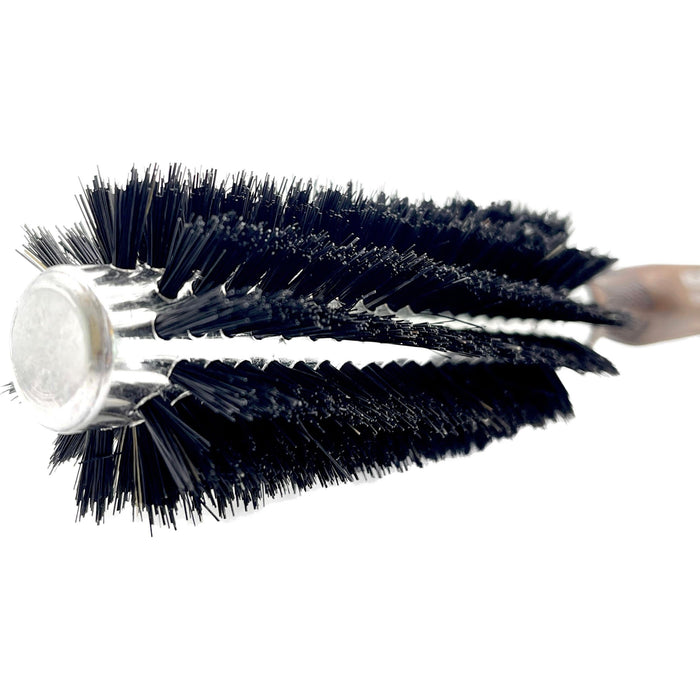 Dural Hair Brush 12 Rows Wood/Steel Pure Wild Boar Bristles