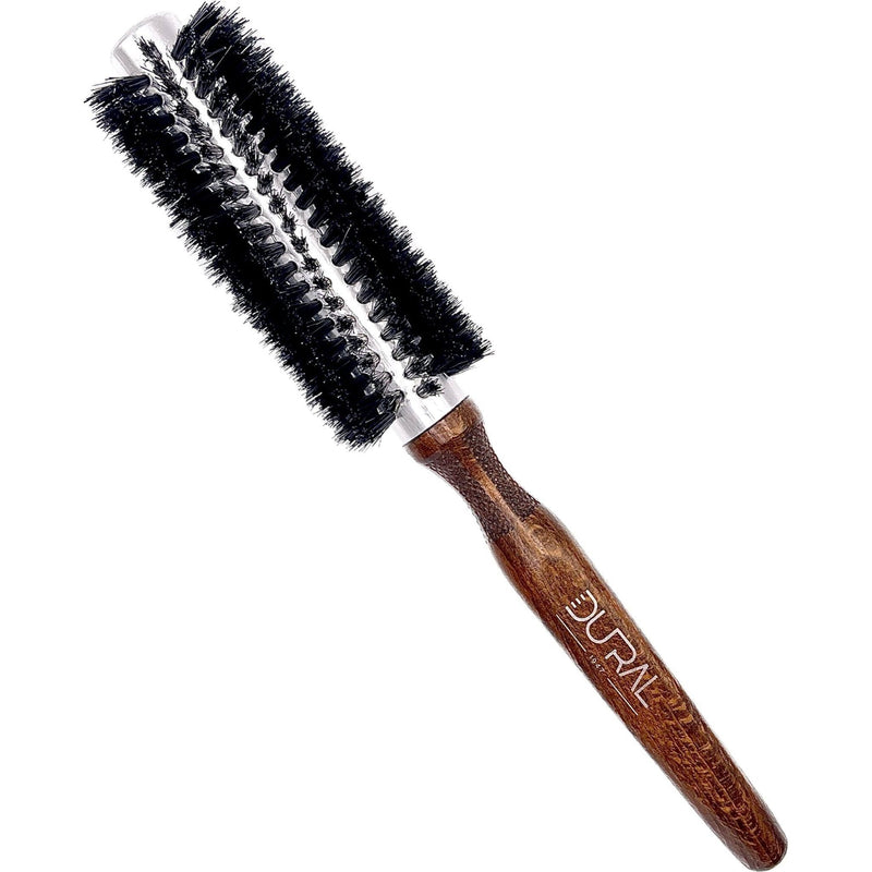 Dural Dural Hair Brush 12 Rows Wood/Steel Pure Wild Boar Bristles Hair Brush