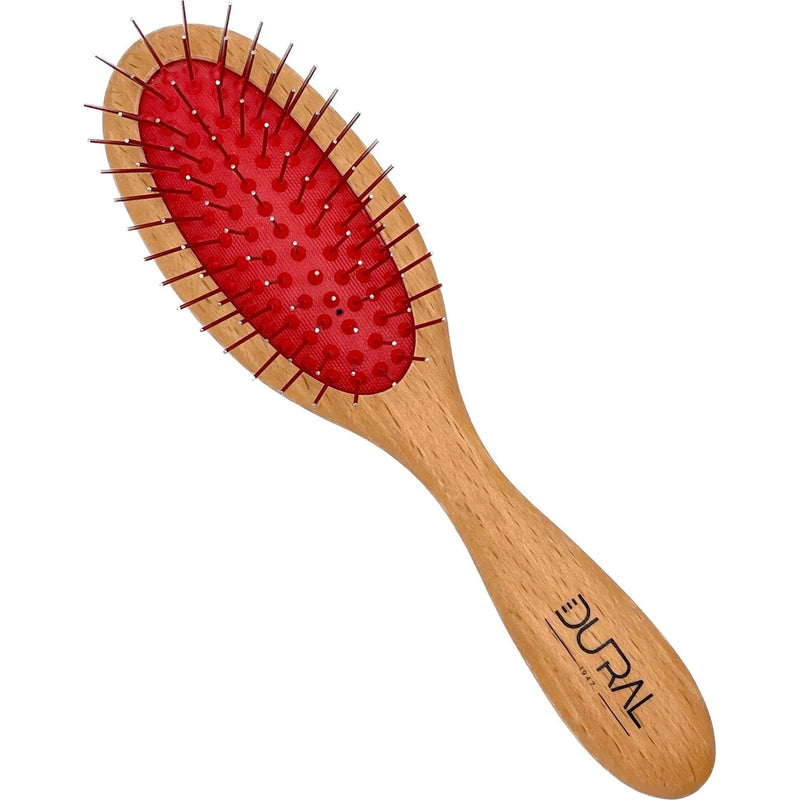 Dural Dural Hair Brush Beech Wood Oiled Steel pins without ball tips Hair Brush