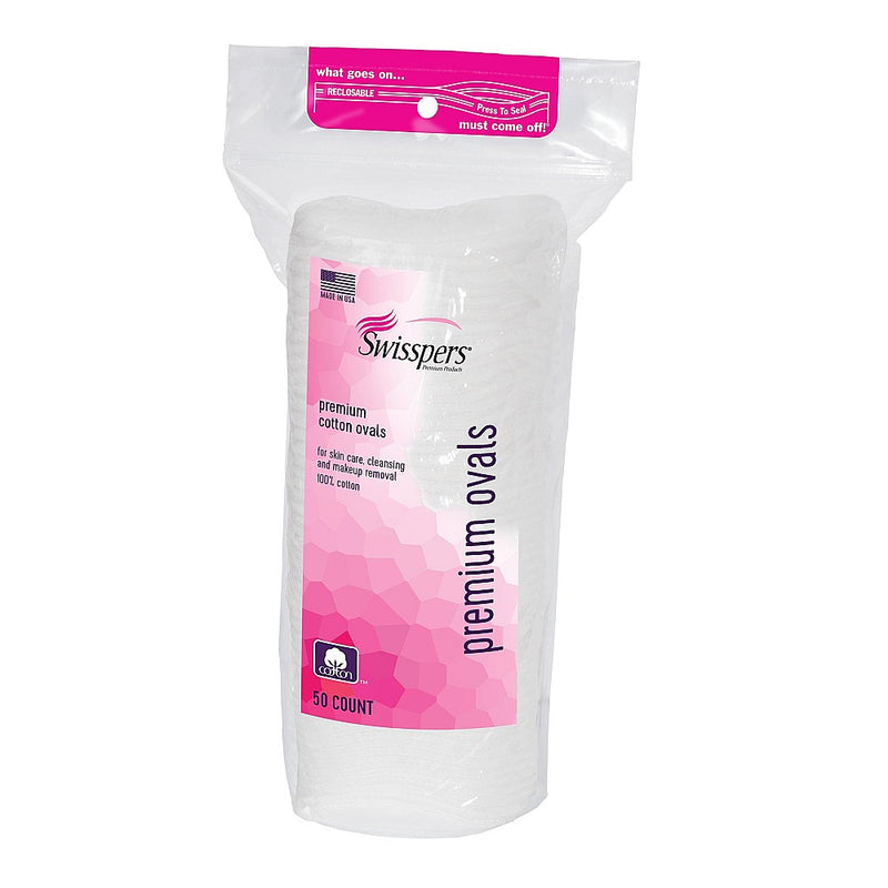 Swisspers Swisspers Cotton Ovals, Premium First Aid White Smoke