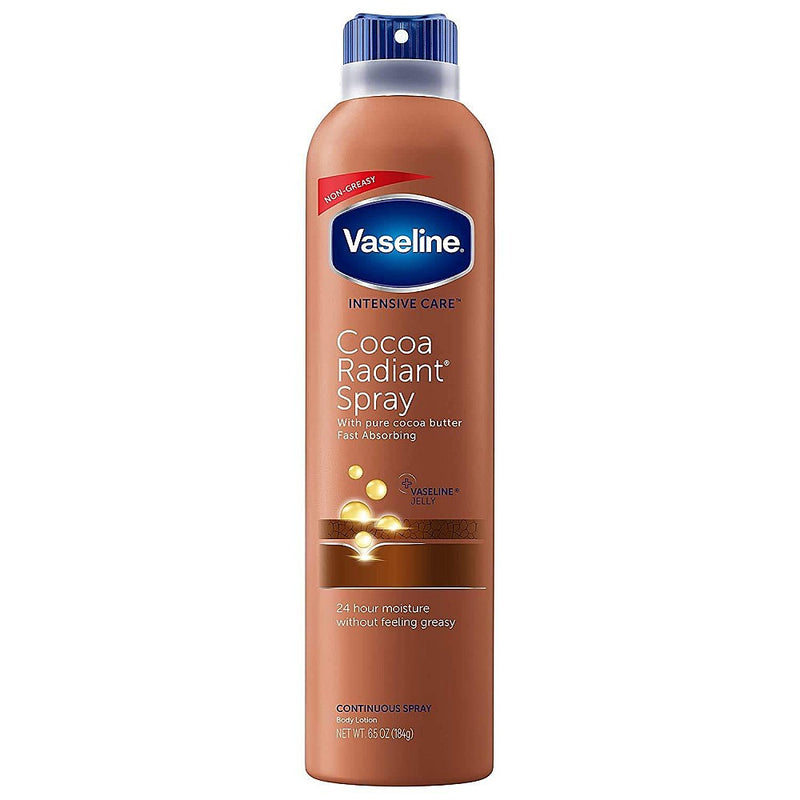 Vaseline Vaseline Spray Go Cocoa Radiant  6.5oz Lotion & Moisturizer