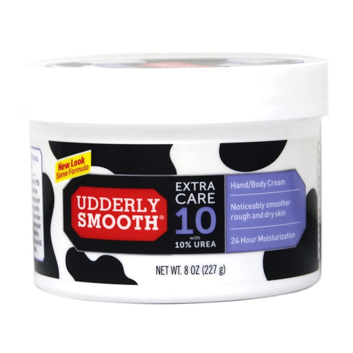 Udderly Smooth Udderly Smooth Extra Care Hand & Body Cream 8oz Lotion & Moisturizer White Smoke
