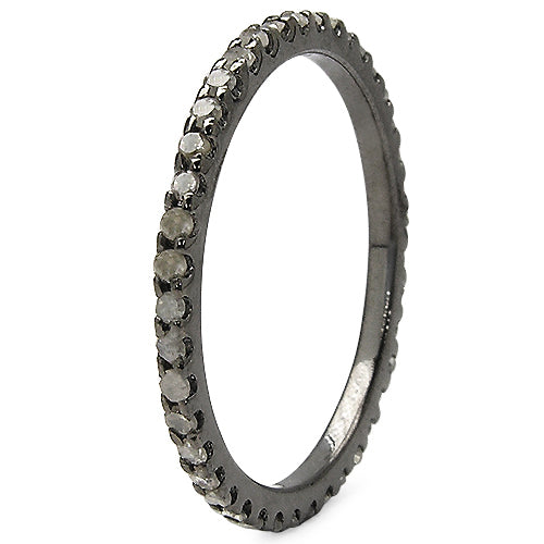 Bids.com 0.60 Carat Genuine TLB Diamond .925 Sterling Silver Ring Rings