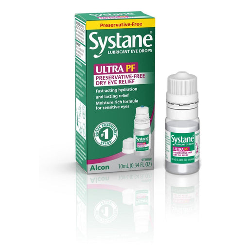 Systane Systane Lubricant Eye Drops, Ultra PF 0.34 Fl Oz Eye Drops & Lubricants