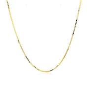 Bids.com 14k Yellow Gold Classic Box Chain 1.0mm Necklaces