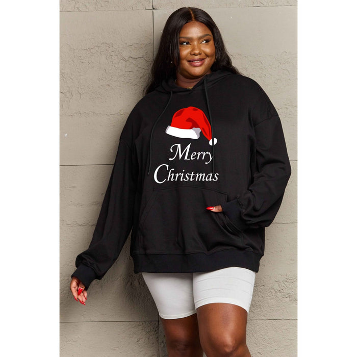 Simply Love MERRY CHRISTMAS Graphic Hoodie