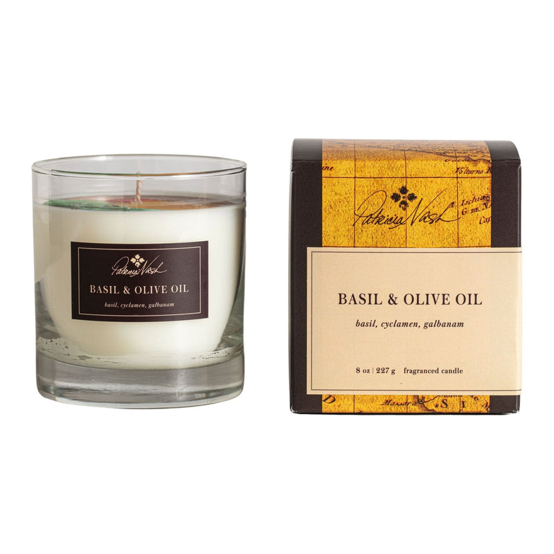 Rosy Rings Patricia Nash Basil Olive Oil Candle Tumbler Candle