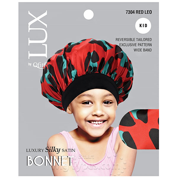 Mill's Beauty Supply Lux By Qfitt - Kids Satin Bonnet Hair Nets