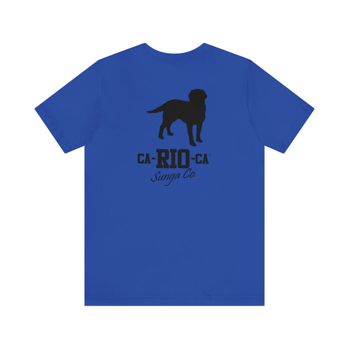 CA-RIO-CA LOGOTIPO BLACK PRINT TEE - MEN'S TANK TOP