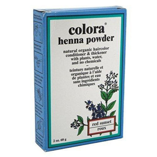 Colora Colora Henna Powder Hair Color Red Sunset 2 Oz Hair Color