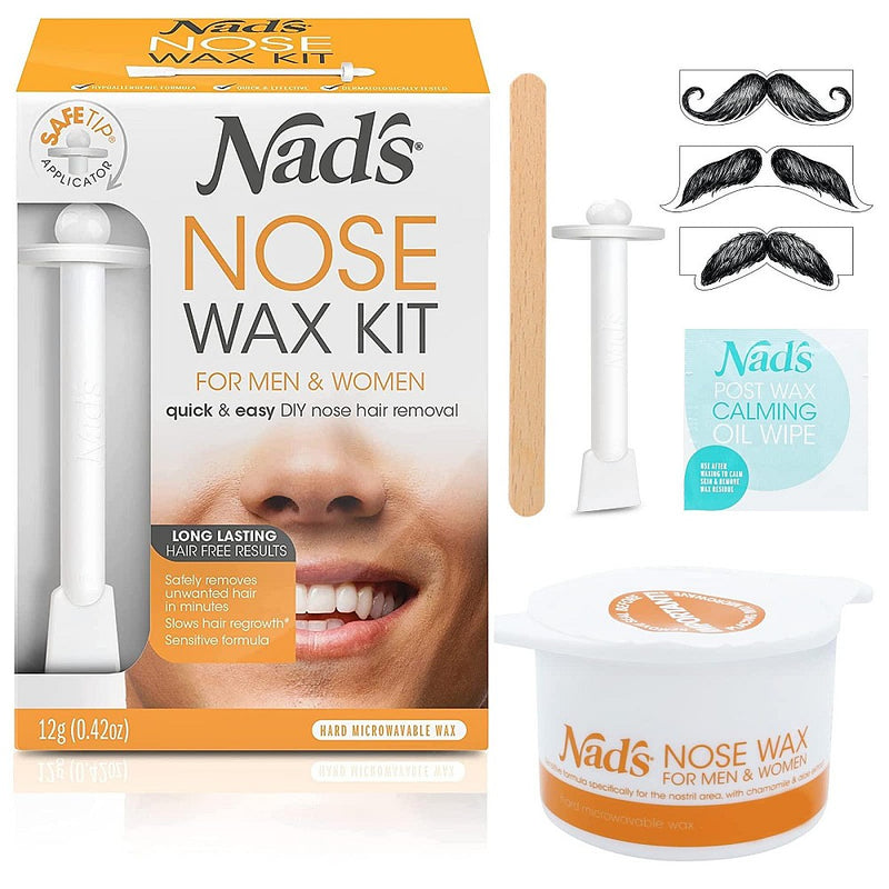 Nad's Nad's Hair Removal Nose Wax For Men & Women 12g Hair Removal White Smoke