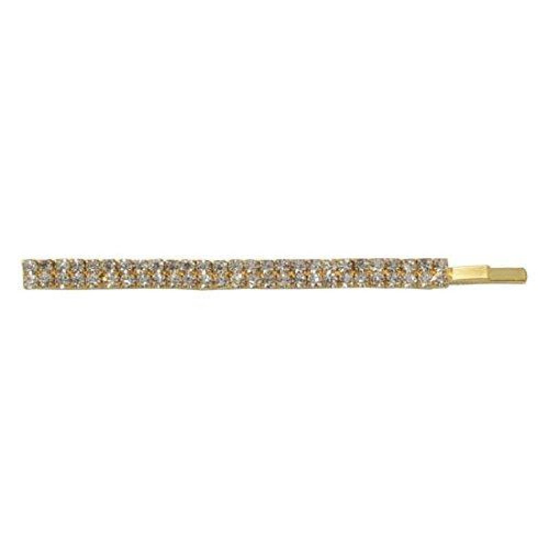 Smoothies Smoothies Pave Bob Pin-Gold/Clear Pr. 01885