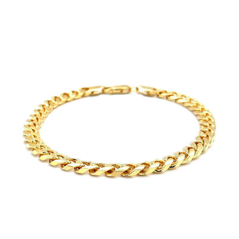 Bids.com 5.8mm 14k Yellow Gold Solid Miami Cuban Bracelet Bracelets