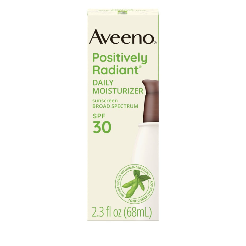 Aveeno Aveeno Positively Radiant Broad Spectrum Spf 30  Daily Moisturizer 2.3 Fl Oz Lotion & Moisturizer