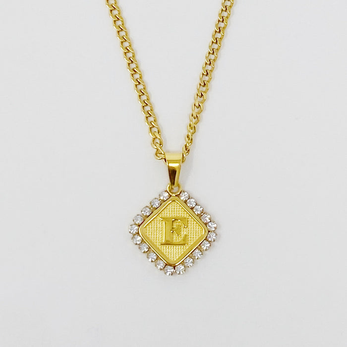 Aztec Delight Initial Necklace