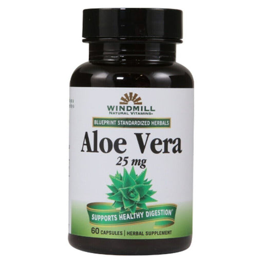 Windmill Windmill® Natural Vitamins Aloe Vera 25 mg – Herbal Supplement Vitamins & Supplements