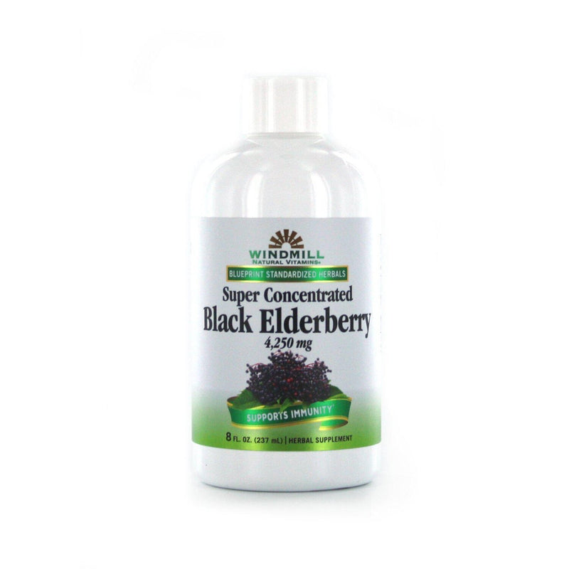 Windmill Windmill Natural Vitamins Super Concentrated Black Elderberry, 8 Fl Oz Vitamins & Supplements
