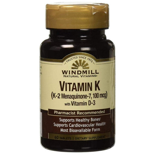 0 Windmill Natural Vitamins Vitamin K Tablets Vitamins & Supplements