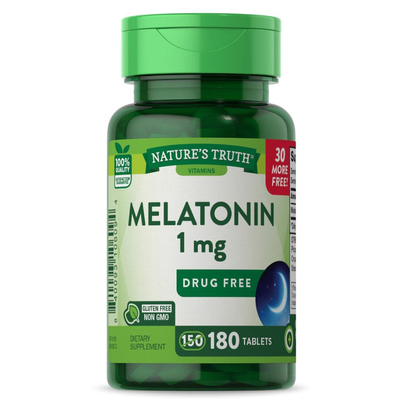 Nature's Truth Nature's Truth Melatonin 1 Mg Tablets Vitamins & Supplements