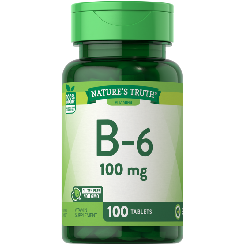 Nature's Truth Nature's Truth Vitamin B-6 100 Mg Tablets Vitamins & Supplements